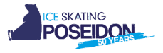 Ice Skating Poseidon Logo
